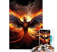 Puzzle per ragazzi da 1000 pezzi con l'immagine di una fenice Aiuta ad allenare la mente è un gioco antistress e rompicapo adatto a partire dai 14 anni (50x75cm)