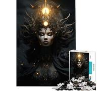 Puzzle per ragazzi da 1000 pezzi con l'Incantatrice un gioco di assemblaggio che stimola la mente e decora la parete adatto a ragazzi dai 14 anni in su (38x52cm)