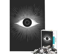 Puzzle per ragazzi da 1000 pezzi con l'occhio onniveggente ideale per compleanni e Natale Decorazione perfetta Gioco interattivo per ragazzi dai 14 anni in su (38x52cm)