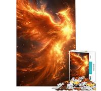 Puzzle per ragazzi da 1000 pezzi con l'uccello fenice che risorge Giocattolo avvincente per coltivare la pazienza rompicapo decorazione perfetta regalo divertente (dimensioni 50x75cm)