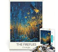 Puzzle per ragazzi da 1000 pezzi con lucciole della Georgia, gioco impossibile, divertente antistress, ideale come regalo 38x52cm
