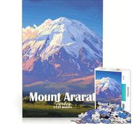 Puzzle per ragazzi da 1000 pezzi con paesaggio del Monte Ararat gioco pratico per divertimento in famiglia ideale come regalo per tutta la famiglia 38x52cm