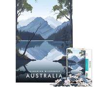 Puzzle per ragazzi da 1000 pezzi con paesaggio selvaggio della Tasmania Un gioco avvincente per coltivare la pazienza e la mente Un rompicapo perfetto per decorare e regalare qualcosa di divertente