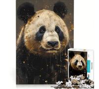 Puzzle per ragazzi da 1000 pezzi con panda amico immaginario gioco rilassante interazione genitore-figlio sfida unica 38x26cm