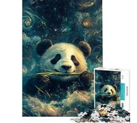 Puzzle per ragazzi da 1000 pezzi con panda nel cosmo Puzzle stimolante e impegnativo da completare ideale come regalo di compleanno o di Natale 50x75cm
