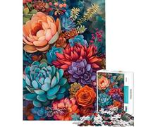 Puzzle per ragazzi da 1000 pezzi con petali e danza rompicapo per adulti gioco di logica taglio di precisione attività divertenti da fare a casa (dimensioni 38x26cm)