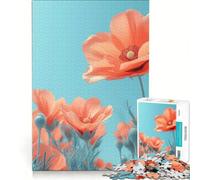 Puzzle per ragazzi da 1000 pezzi con primi piani di fiori in fiore, gioco pratico, per divertimento in famiglia, ideale come regalo per tutta la famiglia 38x26cm
