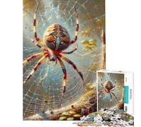 Puzzle per ragazzi da 1000 pezzi con ragnatela da dipingere gioco impossibile giocattolo avvincente per coltivare la pazienza regalo di compleanno divertente e spiritoso (dimensioni 38x26cm)
