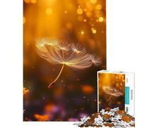 Puzzle per ragazzi da 1000 pezzi con semi di tarassaco alla luce del sole giochi per famiglie giocattoli stimolanti ottimo regalo per chi ama giocare e alleviare lo stress (dimensioni 38x26cm)