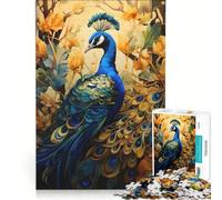 Puzzle per ragazzi da 1000 pezzi con soggetti di uccelli provenienti da tutto il mondo, giocattolo educativo, migliora la memoria, con poster abbinato e foglio di curiosità 38x26cm