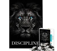 Puzzle per ragazzi da 1000 pezzi con tema leone e disciplina Giocattolo avvincente per coltivare la pazienza Gioco per famiglie adatto anche alle coppie Ottimo regalo per gli amanti del gioco