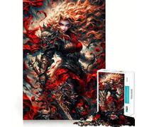 Puzzle per ragazzi da 1000 pezzi con tema Sangue,Vampiro e Afrodite,incastro perfetto Gioco creativo,ideale per il tempo libero e come regalo di Natale 50x75cm