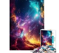 Puzzle per ragazzi da 1000 pezzi con tema "Sinfonia Astrale" difficile e stimolante da appendere al muro gioco per famiglie dai 14 anni in su (38x26cm)