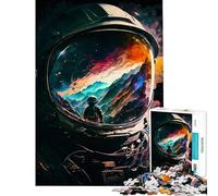 Puzzle per ragazzi da 1000 pezzi con un astronauta riflesso ideale per compleanni e Natale per creare ricordi indimenticabili Giocattolo decorativo da parete adatto a persone dai 14 anni in su