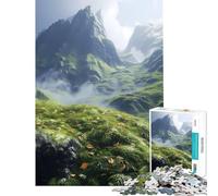 Puzzle per ragazzi da 1000 pezzi con un paesaggio incantevole Un gioco avvincente per coltivare la pazienza e la mente Un rompicapo perfetto per decorare e regalare qualcosa di divertente (38x26cm)