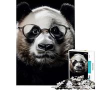 Puzzle per ragazzi da 1000 pezzi con un simpatico panda gioco interattivo educativo e stimolante ideale come regalo per chi ama i giochi di analisi e logica (dimensioni 50x75cm)