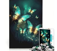Puzzle per ragazzi da 1000 pezzi con una bellissima farfalla, gioco rompicapo, impegnativo da completare, ideale come regalo per tutta la famiglia 38x52cm