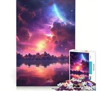 Puzzle per ragazzi da 1000 pezzi con vibrante paesaggio cosmico gioco pratico difficile e stimolante cerca un gioco impegnativo 50x75cm