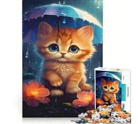 Puzzle per ragazzi da 1000 pezzi con zampe e gattino Petrichor gioco educativo per divertimento in famiglia regalo di compleanno regalo di viaggio 50x75cm