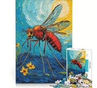 Puzzle per ragazzi da 1000 pezzi con zanzare e insetti giochi rilassanti attività divertenti da fare in casa gioco dal design accattivante 38x26cm