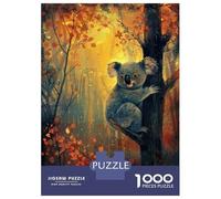 Puzzle Per Ragazzi Da 1000 Pezzi Cozy Koala Puzzle Giochi Rilassanti Ma Divertenti E Spiritosi Regali Di Natale E Compleanno 38x26cm/1000pcs