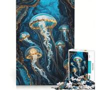 Puzzle per ragazzi da 1000 pezzi "Dance of the Deep", gioco interattivo, attività divertenti da fare a casa, con poster e foglio di curiosità abbinati 50x75cm