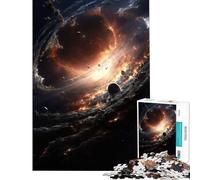 Puzzle per ragazzi da 1000 pezzi Distruggi il buco nero Gioco intellettuale Rompicapo Difficile Ottimo regalo per gli appassionati di giochi (Dimensioni 38x52cm)
