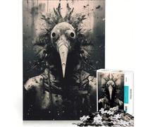 Puzzle per ragazzi da 1000 pezzi, Dottore della Peste Demoniaco, Gioco educativo, Migliora la memoria, Regalo di compleanno, Regalo, 50x75cm