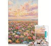 Puzzle per ragazzi da 1000 pezzi Dove fiorisce il cielo Gioco impossibile Regalo di compleanno compleanno e altri regali 50x75cm