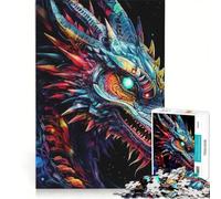 Puzzle per ragazzi da 1000 pezzi Drago di Borderlands, gioco interattivo, attività divertenti da fare a casa, collezione d'artista, belle arti 50x75cm