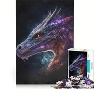 Puzzle per ragazzi da 1000 pezzi, drago spaziale fantasy, gioco rilassante, analisi e logica, regalo di compleanno, regalo di viaggio 50x75cm