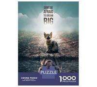 Puzzle Per Ragazzi Da 1000 Pezzi Dream Big Puzzle Gioco Pratico Per Divertimento in Famiglia Regali Unici Per Compleanno E Natale 52x38cm/1000pcs