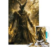 Puzzle per ragazzi da 1000 pezzi Druido dell'Energia Dorata gioco fai da te da 1000 pezzi decorazione per la casa divertente gioco per tutta la famiglia (75x50cm)