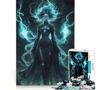 Puzzle per ragazzi da 1000 pezzi Duchessa Oscura, giocattolo fai-da-te, interazione genitore-figlio, compleanno e Natale 50x75cm