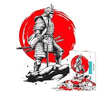 Puzzle per ragazzi da 1000 pezzi È l'ora dei samurai! Aiuta a sviluppare la mente stimola la memoria e favorisce il relax Adatto a partire dai 14 anni 38x52cm