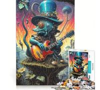 Puzzle per ragazzi da 1000 pezzi, echi biopunk incantati, gioco rompicapo, divertente e spiritoso, compleanno e Natale 38x26cm
