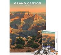 Puzzle per ragazzi da 1000 pezzi "Echi di luce solare nel canyon infinito" - Gioco rompicapo da 1000 pezzi - Regalo per compleanni - Decorazione da parete (50x75cm)