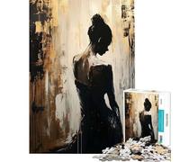 Puzzle per ragazzi da 1000 pezzi Elegia Grazia Gioco intellettuale educativo per attività familiari regalo di compleanno (Dimensioni 38x26cm)