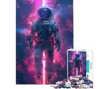 Puzzle per ragazzi da 1000 pezzi Esploratore Astrale Gioco educativo Giocattolo intellettuale Ottimo regalo per gli amanti dei giochi Un'opera d'arte (Dimensioni 38x26cm)