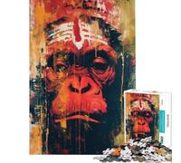 Puzzle per ragazzi da 1000 pezzi Essenza di Hanuman puzzle per ragazzi giocattoli fai da te analisi e logica difficile e stimolante (dimensioni 38x52cm)