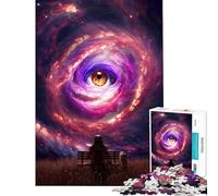 Puzzle per ragazzi da 1000 pezzi "Eye See You" per compleanno Natale Decorazione perfetta Gioco pratico per ragazzi dai 14 anni in su (38x52cm)