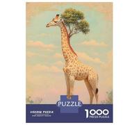Puzzle Per Ragazzi Da 1000 Pezzi Fantasy Giraffe Animal Puzzle Giochi Rilassanti Ma Divertenti E Spiritosi Regali Di Compleanno E Unici 52x38cm/1000pcs