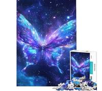 Puzzle per ragazzi da 1000 pezzi Farfalla Cosmica Eternità Gioco Rilassante Giocattolo Gioco Intellettuale Regalo di Compleanno Un'Opera d'Arte (Dimensioni 38x26cm)