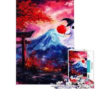 Puzzle per ragazzi da 1000 pezzi Fuga dalla Montagna Fantasma Puzzle per adulti Gioco rompicapo Vacanza a casa Passatempo compleanno e Natale (dimensioni 38x52cm)