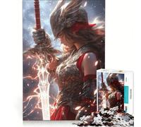 Puzzle per ragazzi da 1000 pezzi "Furia Fulminea" gioco rilassante decorazione per la casa adatto per la decorazione della scrivania 38x52cm