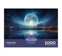 Puzzle Per Ragazzi Da 1000 Pezzi Galactic Reflections Celestial Mirrors in Space Puzzle Per Ragazzi Gioco Pratico Sfida Difficile Regali Unici Per Compleanno E Natale 52x38cm/1000pcs