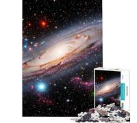 Puzzle per ragazzi da 1000 pezzi Galassia di Andromeda nello spazio profondo sfida educativa gioco di decorazione per la casa adatto a ragazzi dai 14 anni in su (38x52cm)