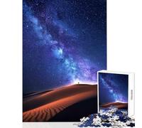 Puzzle per ragazzi da 1000 pezzi gioco educativo di osservazione delle stelle opera d'arte giocattolo decorativo da parete rilassante e stimolante per la mente (38x26cm)