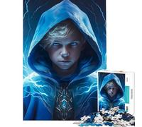 Puzzle per ragazzi da 1000 pezzi giovane mago anime ideale per compleanni e Natale per migliorare la memoria Giocattolo decorativo da parete adatto a persone dai 14 anni in su (38x52cm)