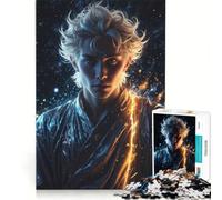 Puzzle per ragazzi da 1000 pezzi giovane uomo dall'energia radiosa gioco interattivo rilassante e stimolante per la mente regalo di compleanno regalo 38x26cm